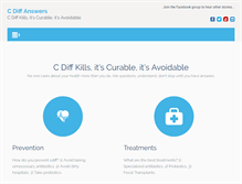 Tablet Screenshot of cdiffsite.com